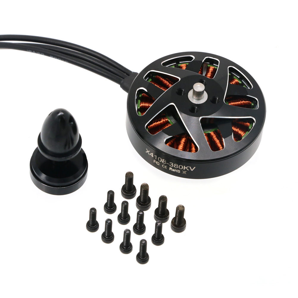 Brushed Drone Motor - 4 stks UAngel 4108 X4108 380KV