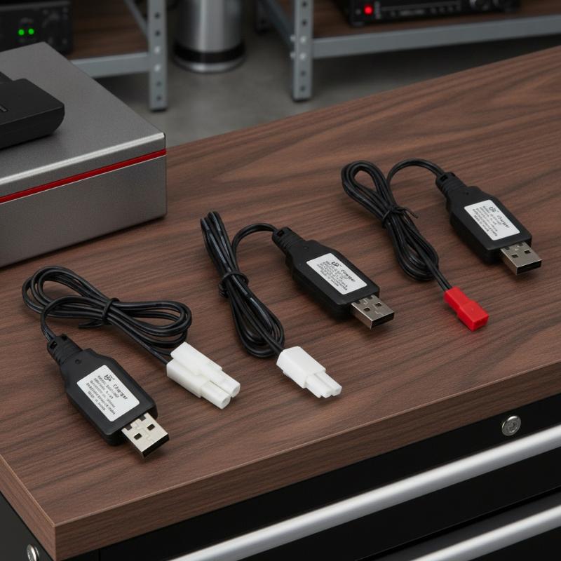 Drone Battery Charger - Duurzame USB 3.7V 500mA batterijlader, JST
