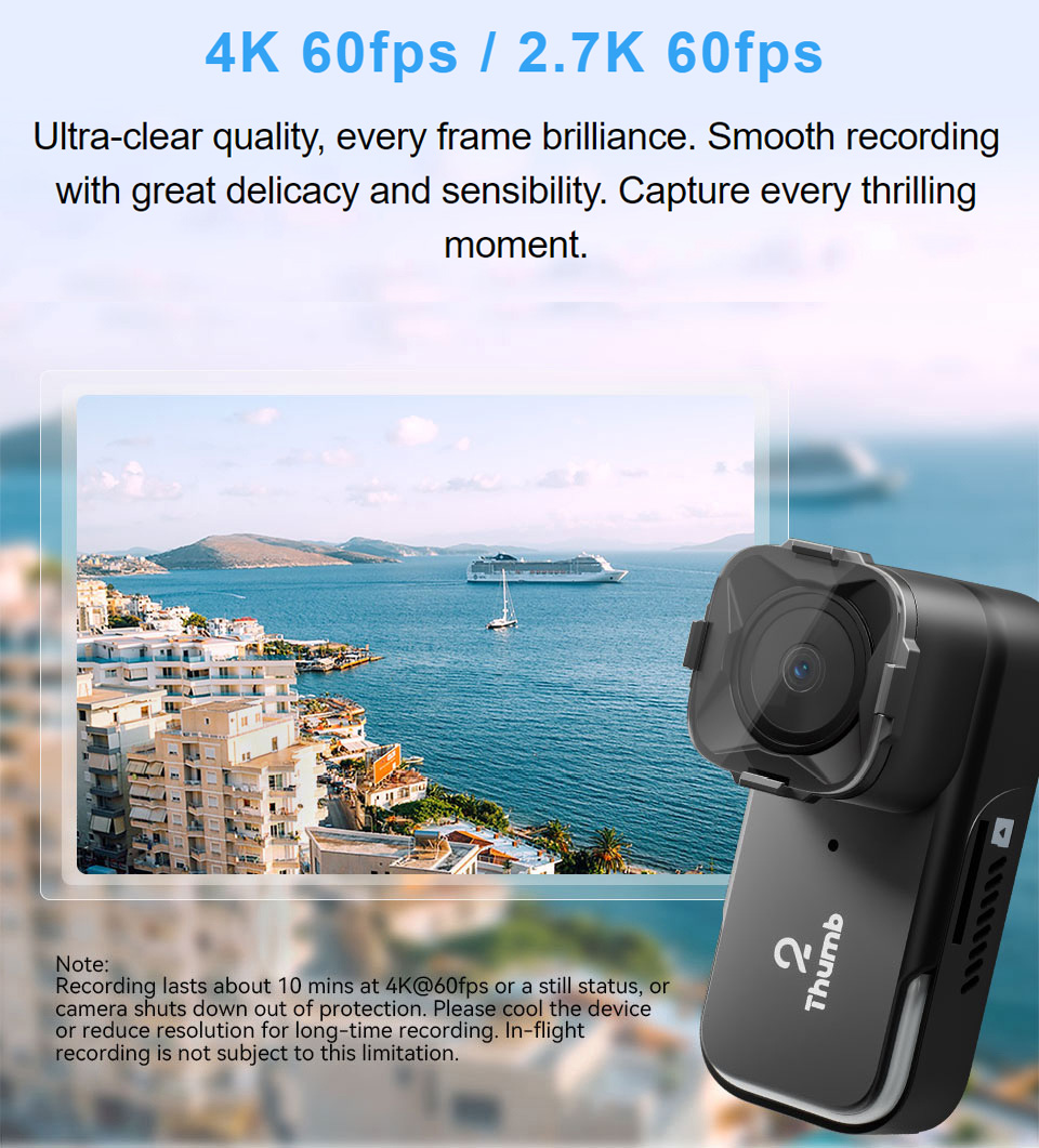 Runcam Camera - Nieuwe Versie RunCam Thumb 2 4