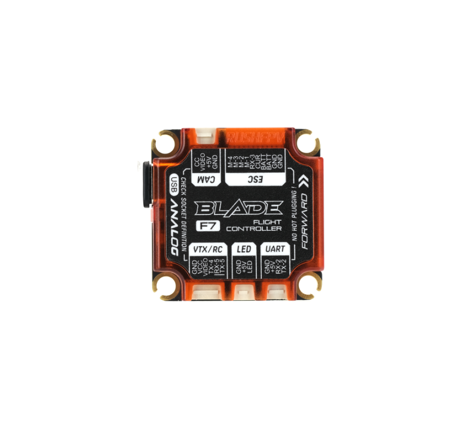 Flight Controller - RUSH BLADE F722 V2 Analoge Flight