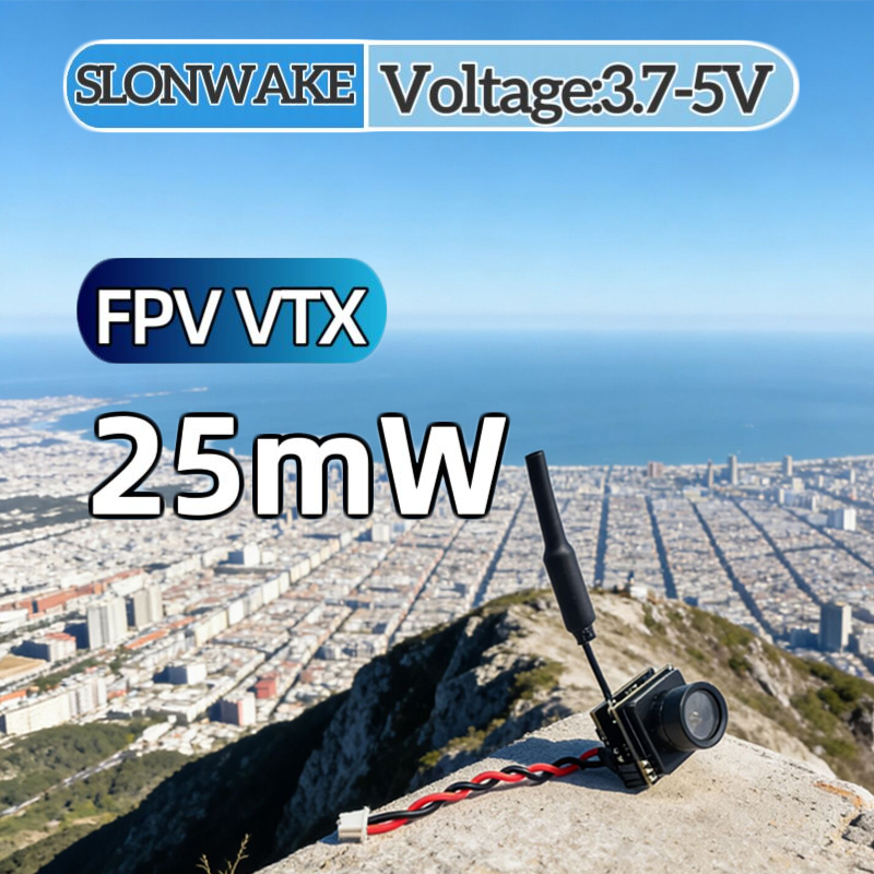 Mini Drone - SLONWAKE FPV 25mW vermogenssimulatie VTX geïntegreerde