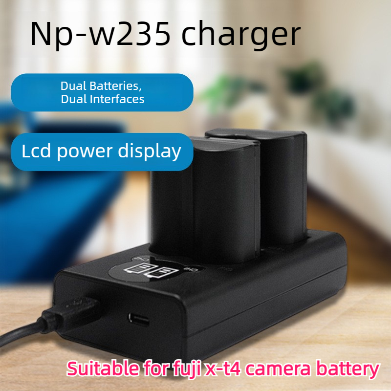 Drone - 2200mAh NP-W235 NP W235 Batterij LCD