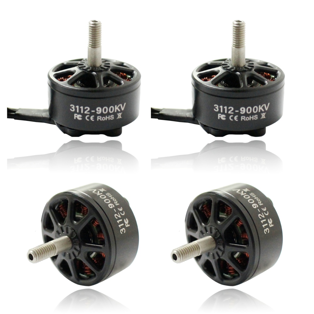 Brushed Drone Motor - 1/4PCS 3112 900KV borstelloze motor 4-6S