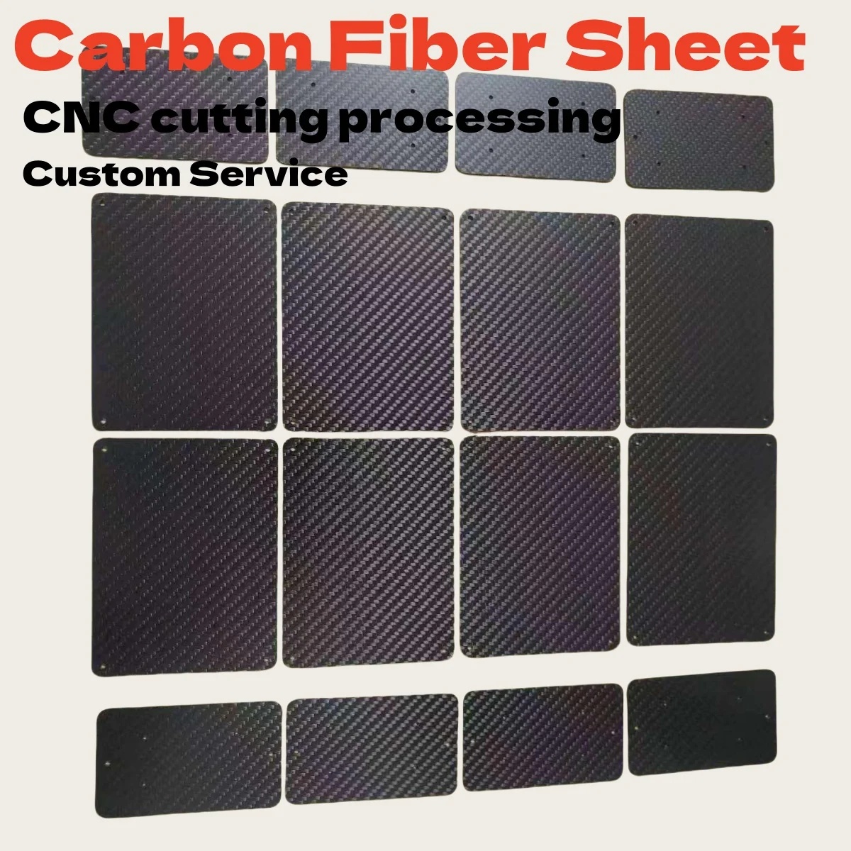 Carbon Fiber Drone Frame - T800 M40 M65 Carbon Fiber plaatbewerking