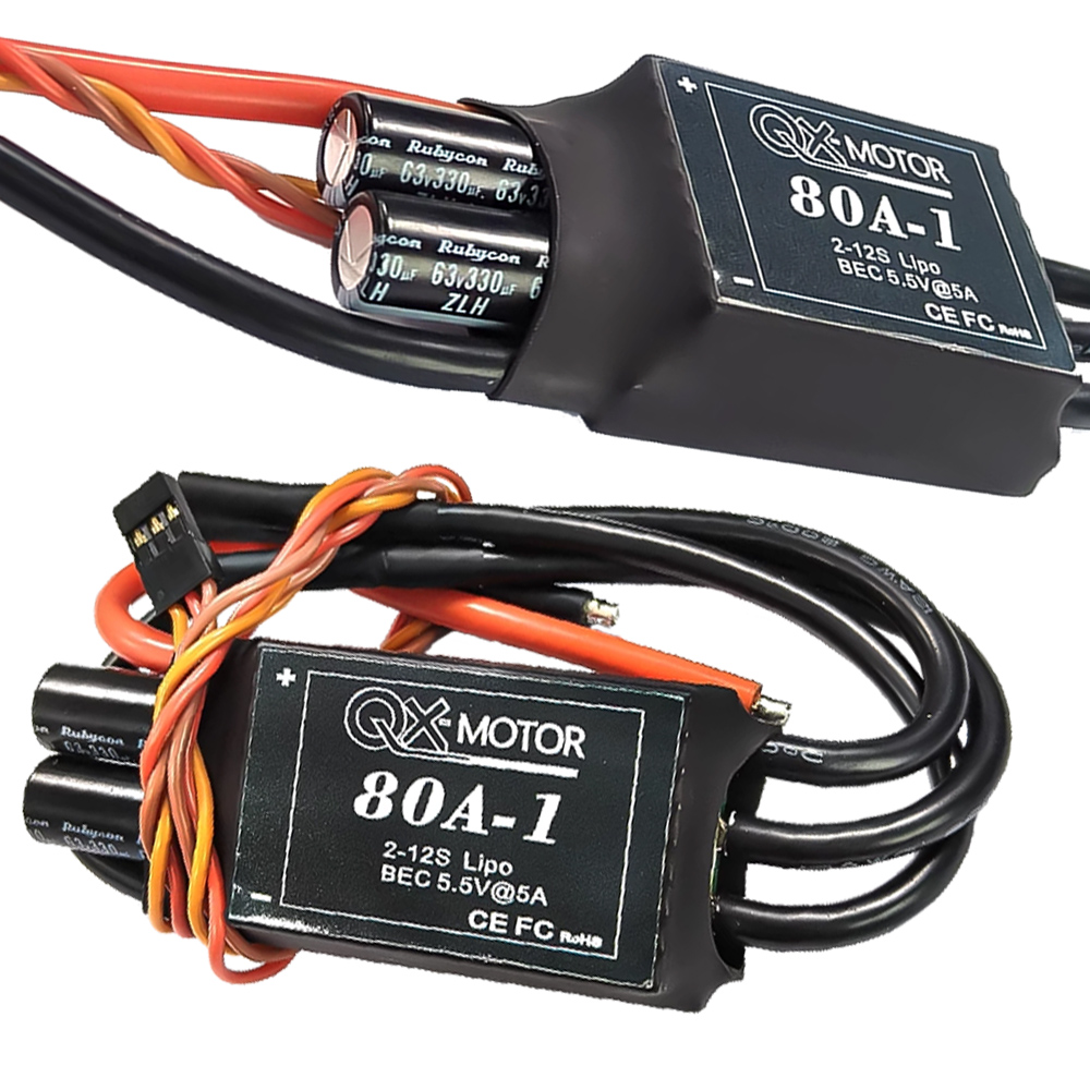 80A 2-12S borstelloze ESC hoge - Brushed Drone Motor recensie en prijs