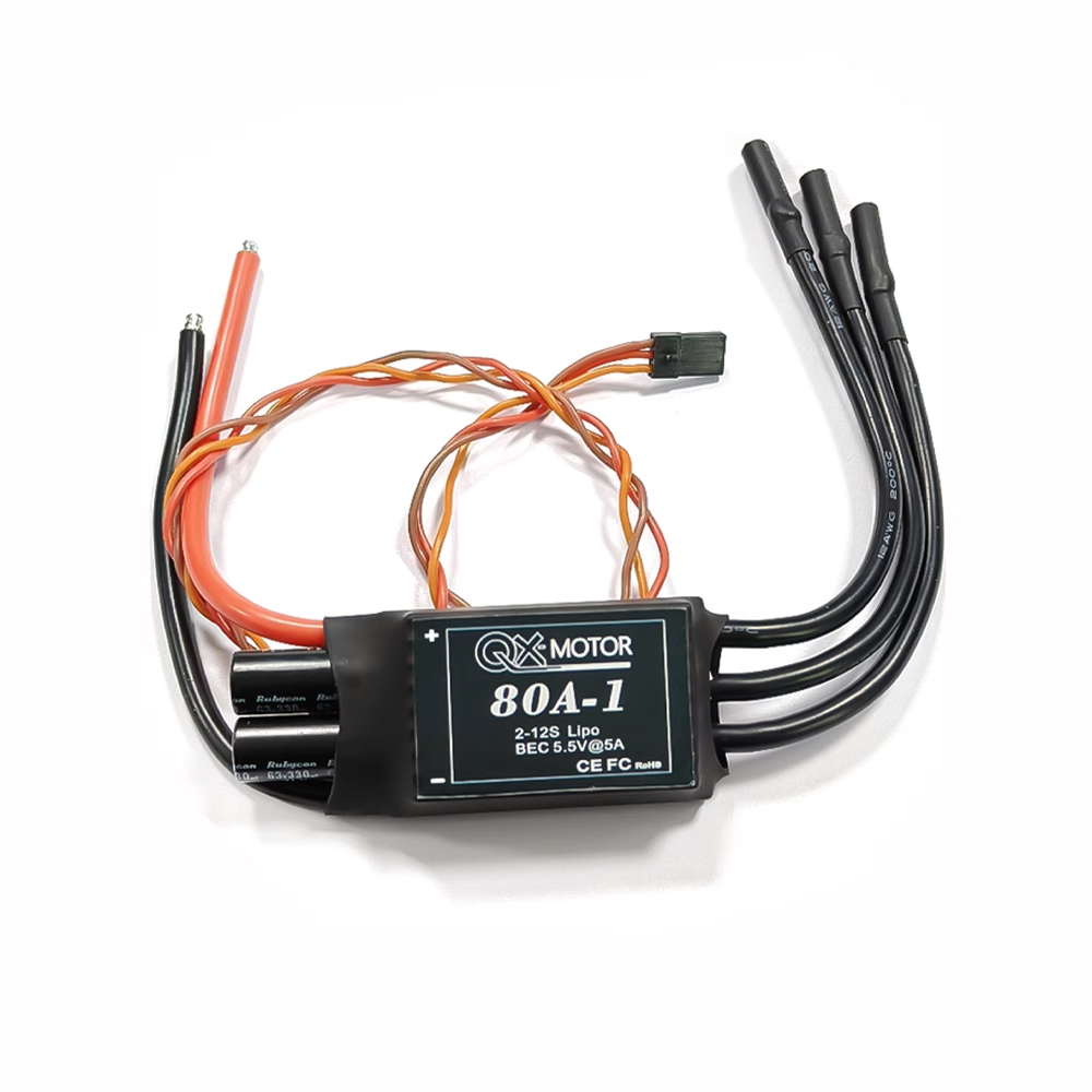 80A 2-12S borstelloze ESC hoge - Brushed Drone Motor recensie en prijs