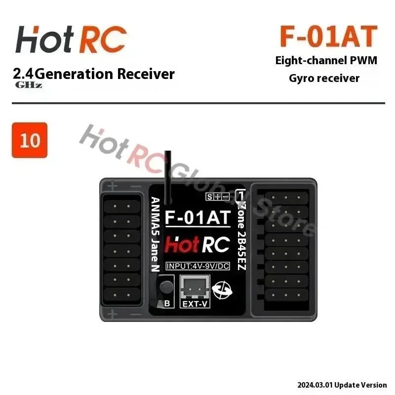 HOTRC 2.4Ghz 4/6/8 Kanaals F-0 - Radio Transmitter 2.4Ghz recensie en prijs