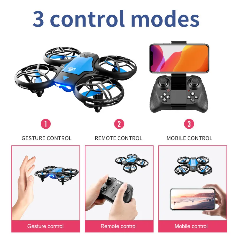 V8 Nieuwe Mini Drone 4K Profes - Brushed Drone Motor recensie en prijs