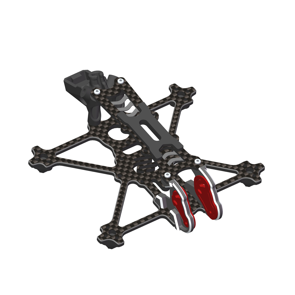 AlfaRC Fi-25 DJI O4 Air Unit 6 - Carbon Fiber Drone Frame recensie en prijs