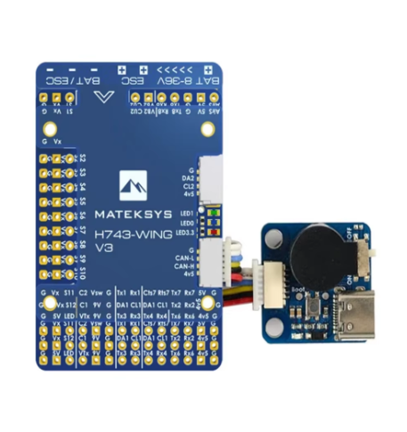 Matek H743-WING V3 FC Ingebouw - Betaflight Fc recensie en prijs