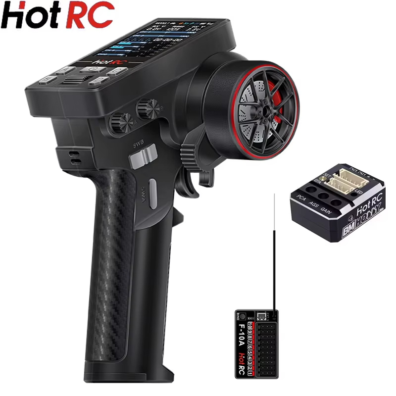 HotRC CT-10B 10Ch 2.4Ghz RC Ze - Radio Transmitter 2.4Ghz recensie en prijs