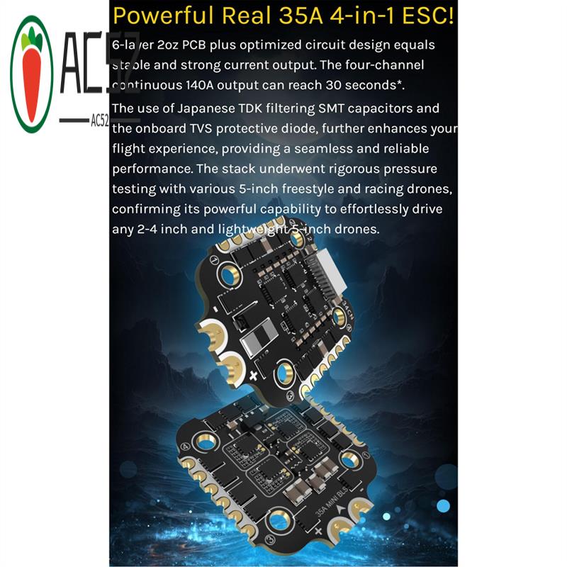 AC52-Voor Speedybee F405 Mini  - Betaflight Fc recensie en prijs