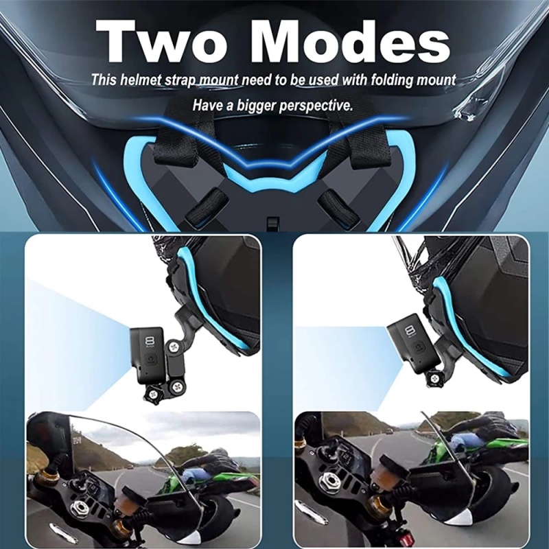 Motorhelm Kin Mount Voor Gopro - Runcam Camera recensie en prijs