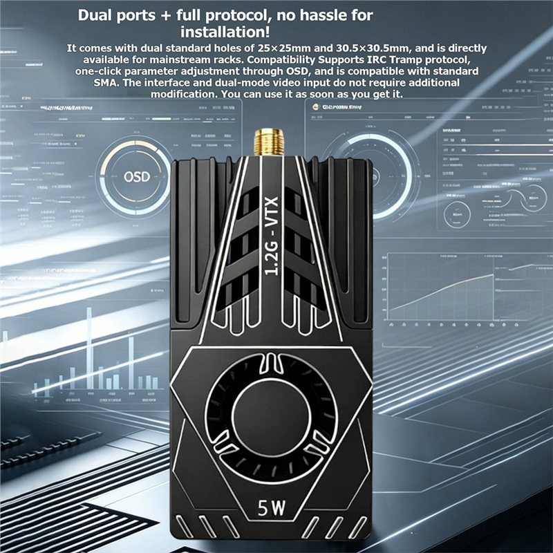 VTX Voor FPV Videozender 1.2Gh - Rc Transmitter recensie en prijs