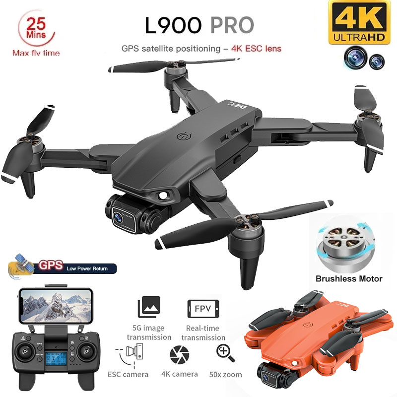 L900 Pro Gps Drone 4K Professi - Brushed Drone Motor recensie en prijs
