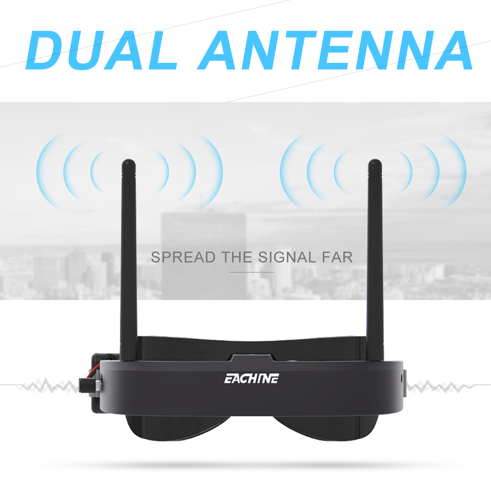 Eachine EV100 720*540 5.8G 72C - Fpv Goggles recensie en prijs