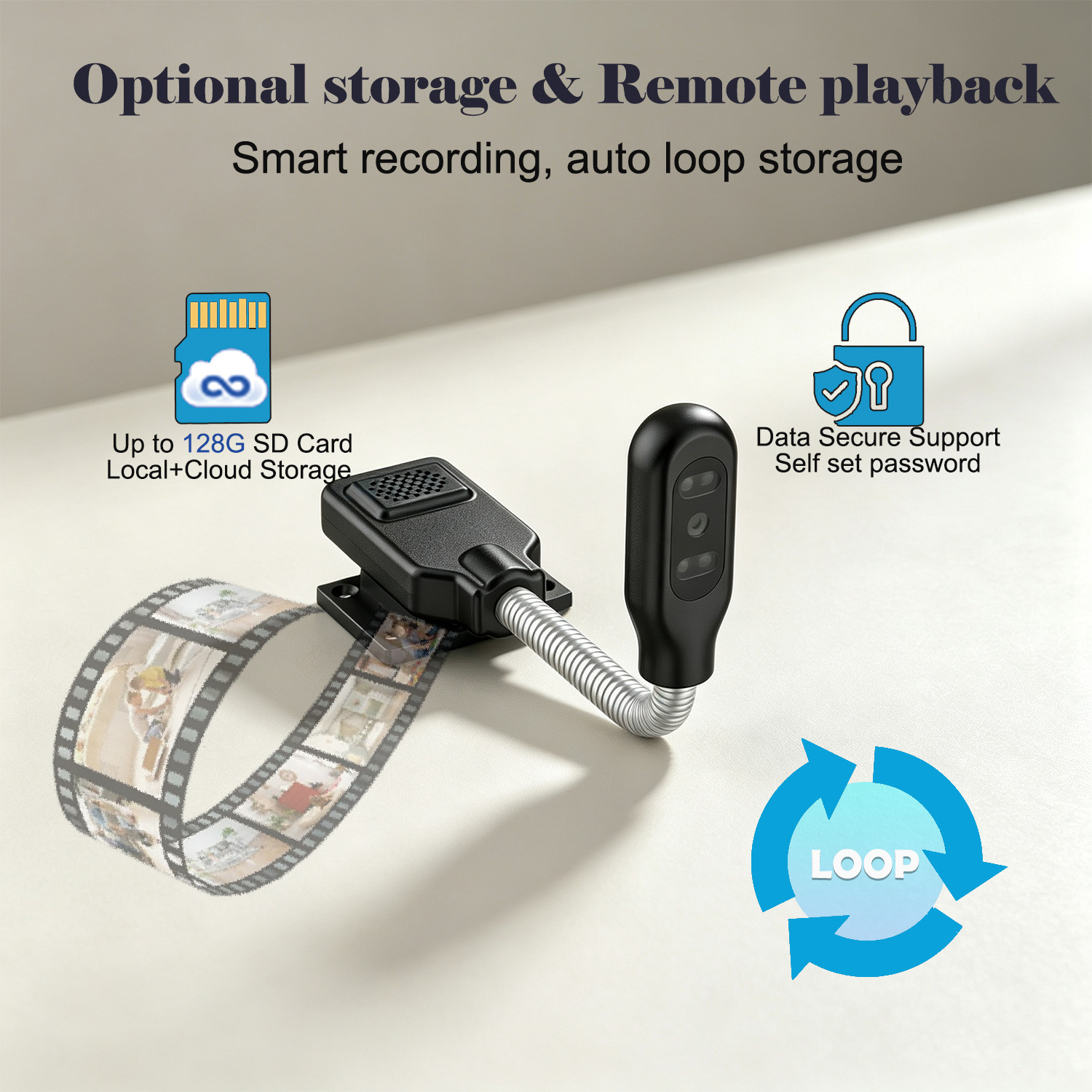 Flexibele zwanenhals baby- en  - Hd Zero Camera recensie en prijs