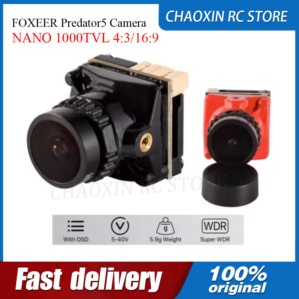 FOXEER Predator5 Camera NANO 1 - Fpv Camera recensie en prijs