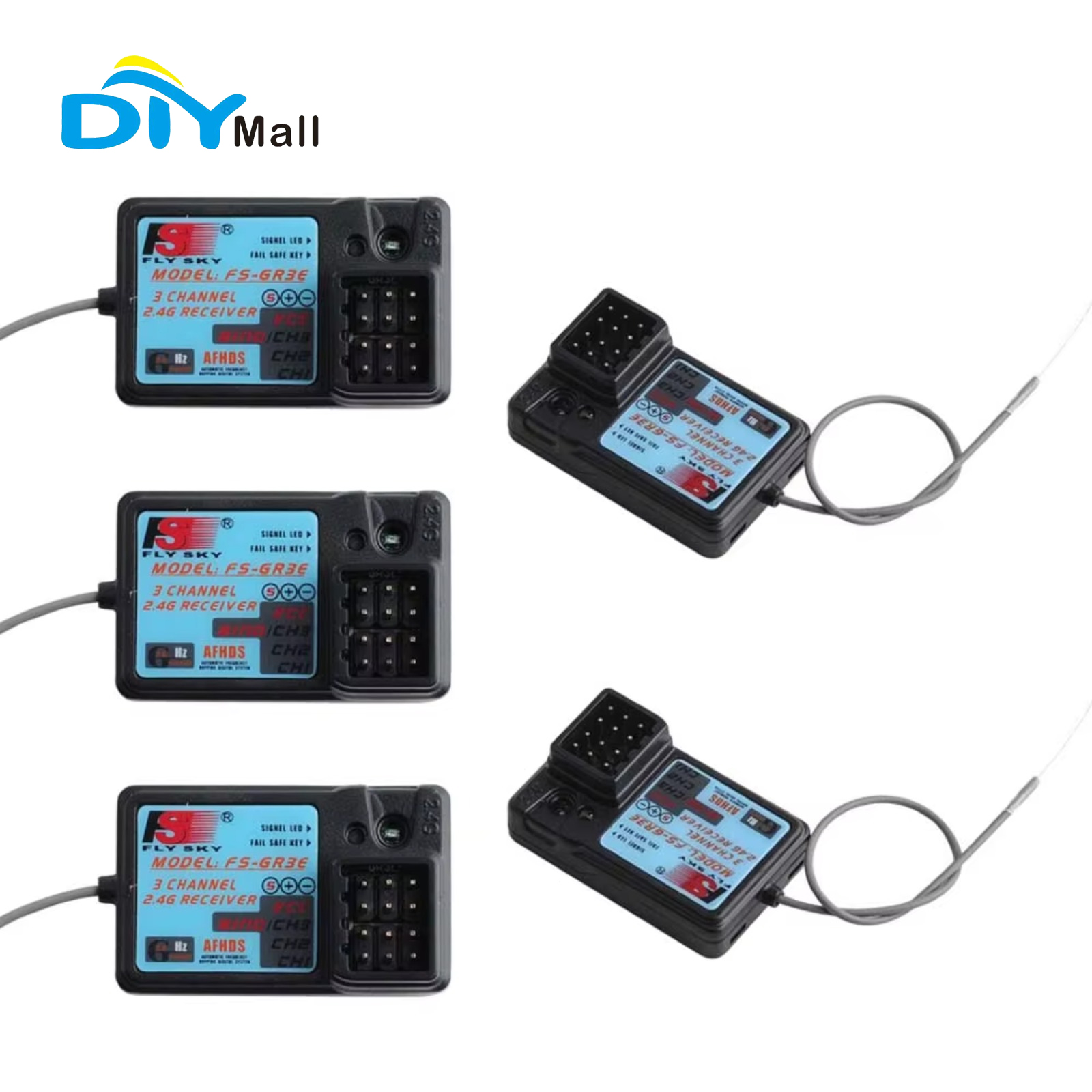 Flysky FS-GR3E 3CH 2,4GHz wate - Flysky Transmitter recensie en prijs