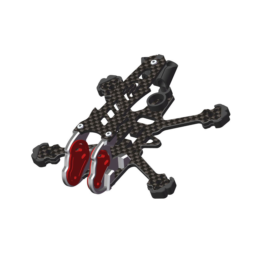 AlfaRC Fox-2 DJI O4 Air Unit 5 - Carbon Fiber Drone Frame recensie en prijs