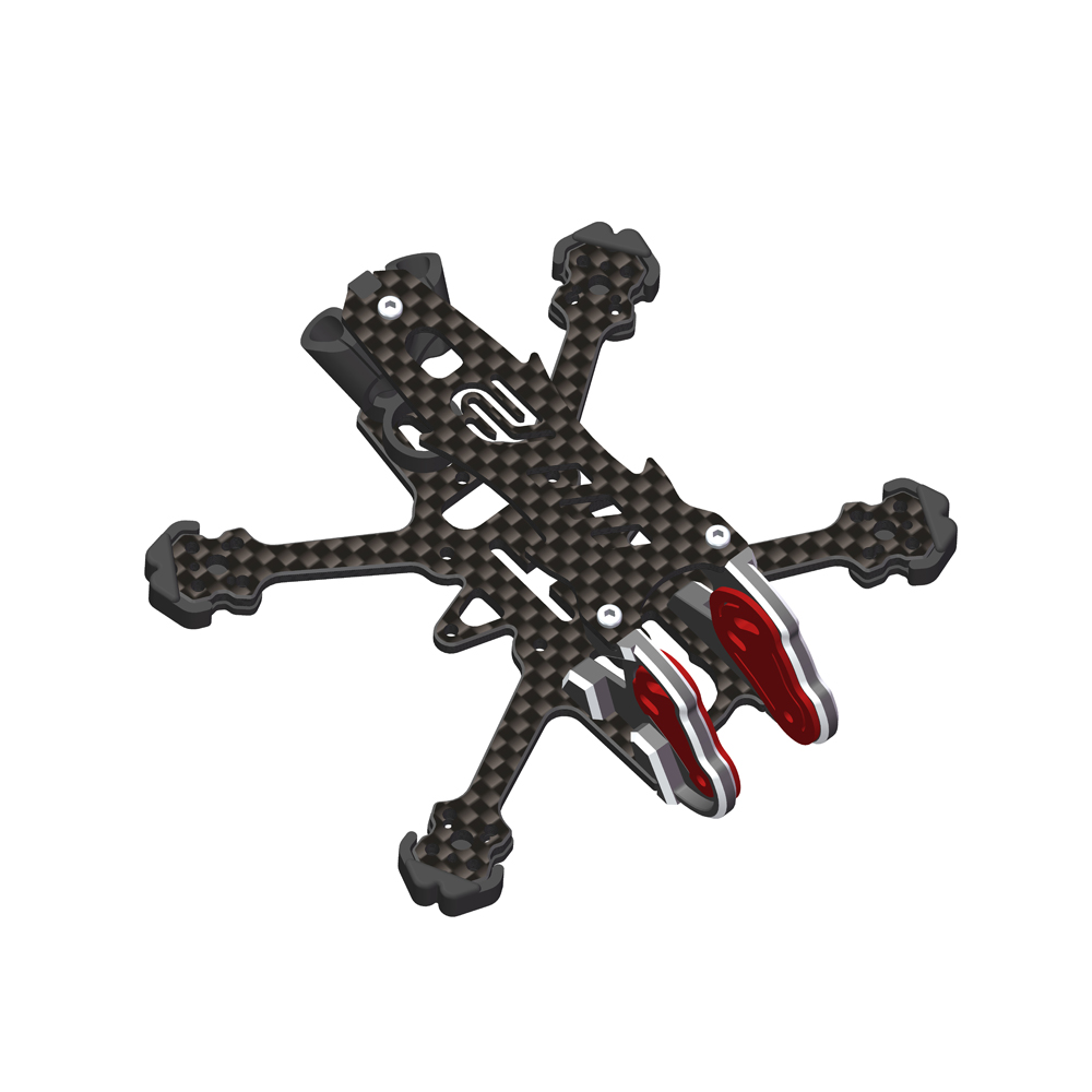 AlfaRC Fox-2 DJI O4 Air Unit 5 - Carbon Fiber Drone Frame recensie en prijs