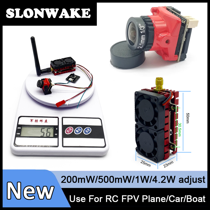 SLONWAKE 5.8G 48CH 4.2W VTX-ze - Fpv Goggles recensie en prijs
