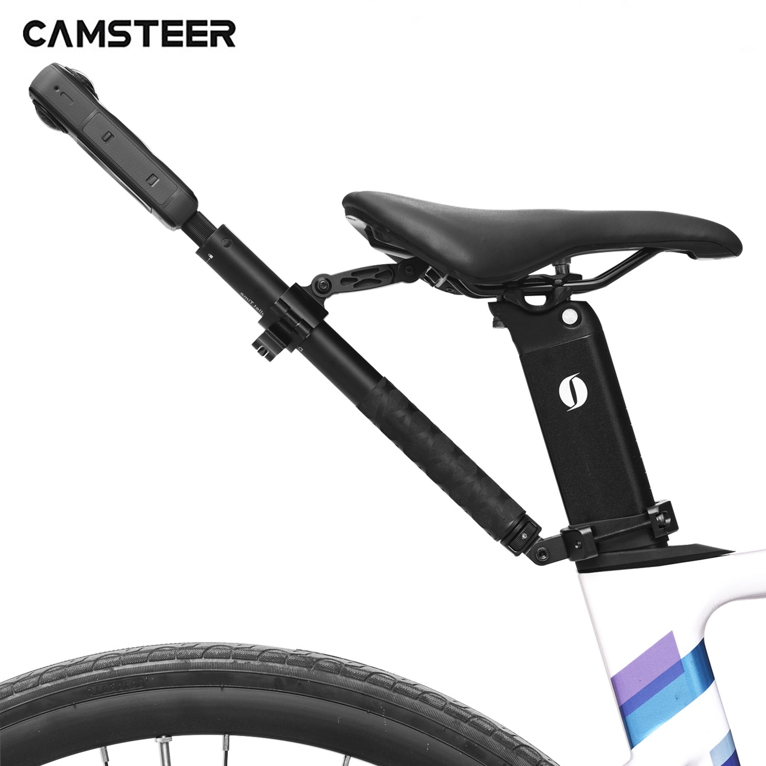 Camsteer Premium Fietszadelmon - Runcam Camera recensie en prijs