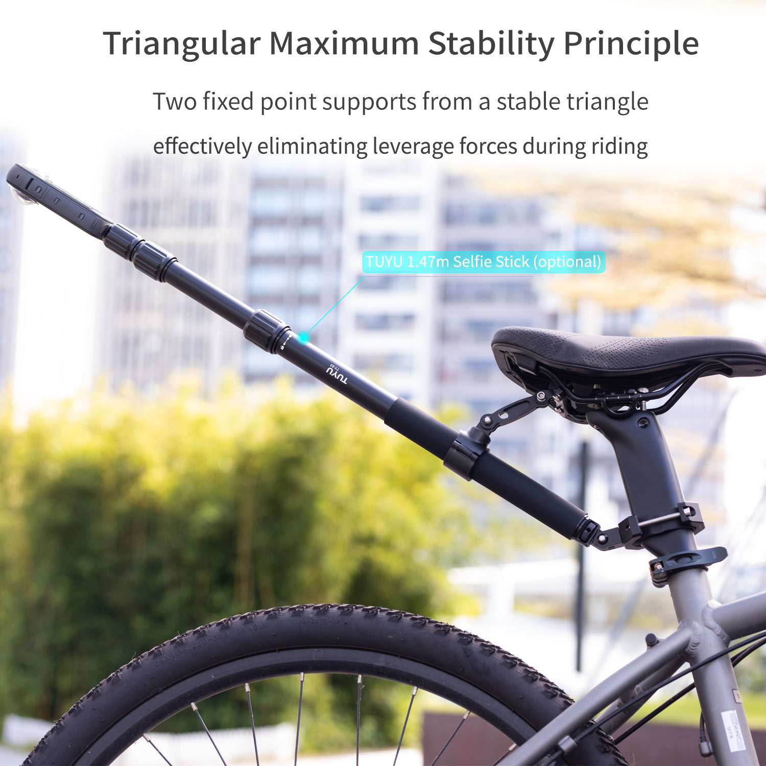 Camsteer Premium Fietszadelmon - Runcam Camera recensie en prijs