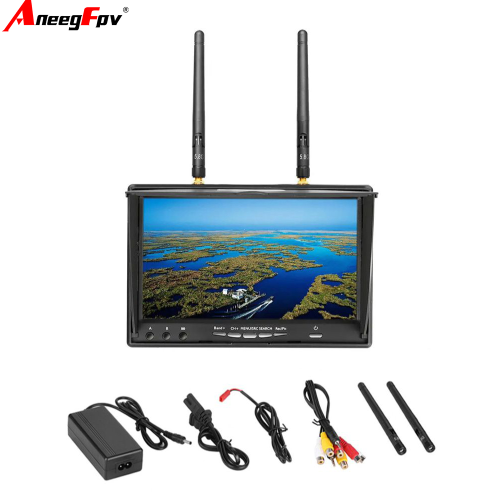 LCD5802D LCD5802S 7 inch 5.8G  - Fpv Goggles recensie en prijs