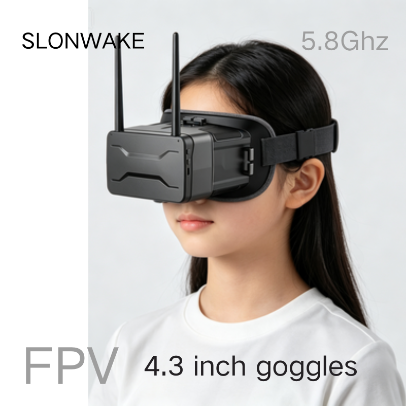 5.8G FPV-bril 4,3 inch 480*272 - Fpv Goggles recensie en prijs