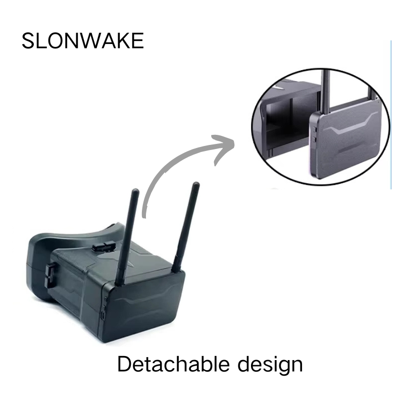 5.8G FPV-bril 4,3 inch 480*272 - Fpv Goggles recensie en prijs