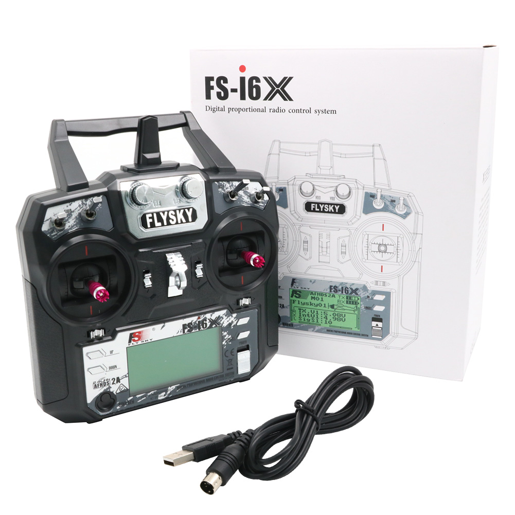 FLYSKY FS-i6X FS i6X 10CH 2,4  - Flysky Transmitter recensie en prijs