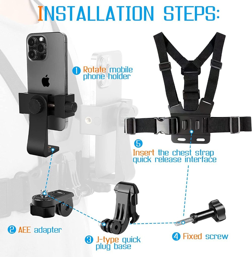 1 set verstelbare telefoonclip - Runcam Camera recensie en prijs