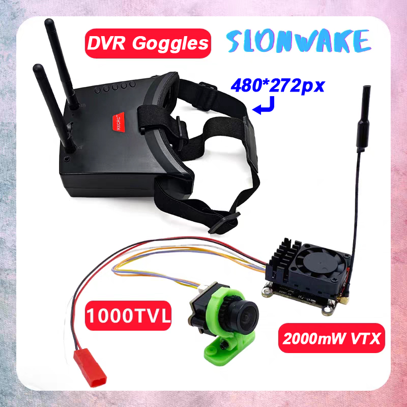 Meer dan 20 km bereik 5,8 GHz  - Fpv Goggles recensie en prijs