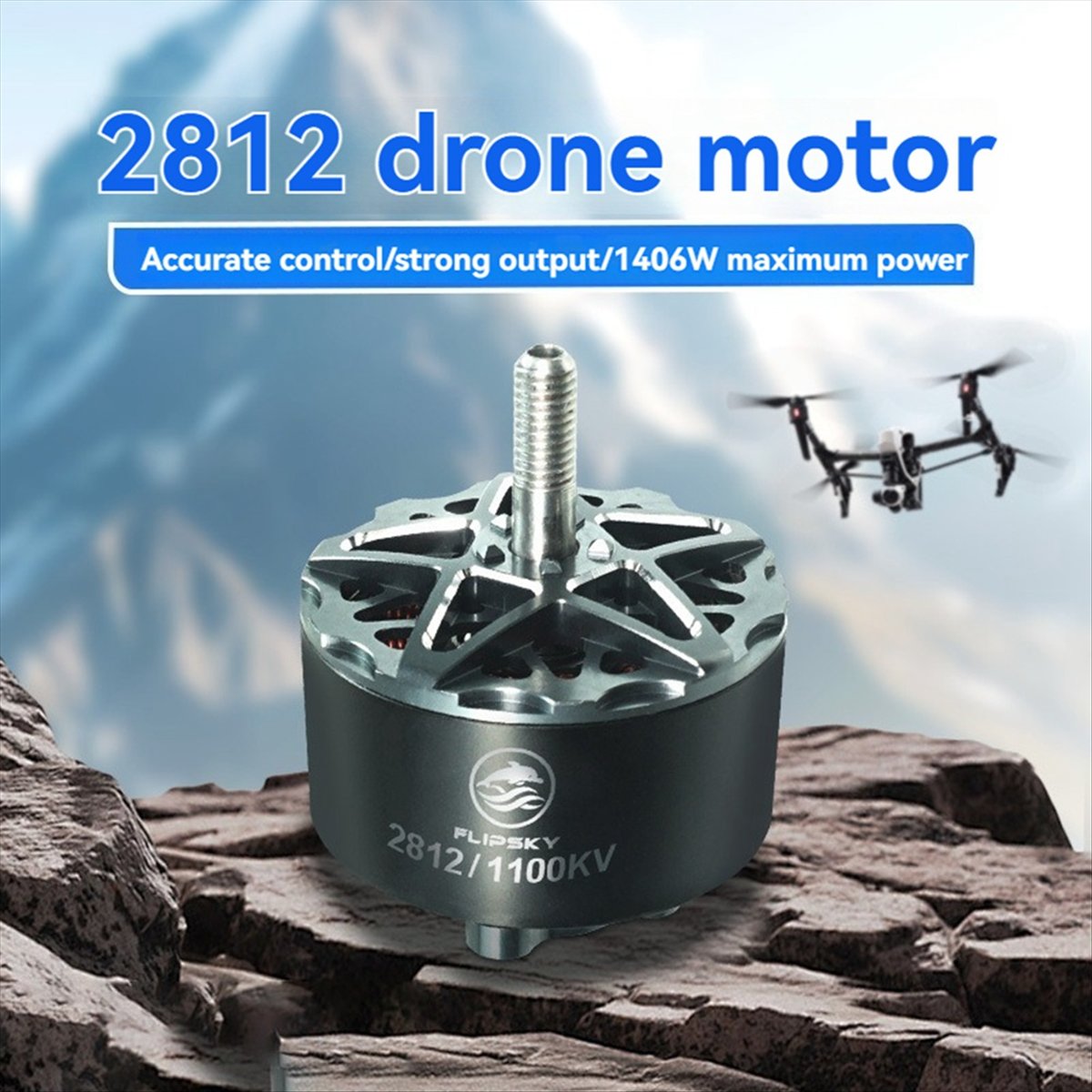 【Motoronderdelen】 2812 1100KV  - Rc Drone recensie en prijs