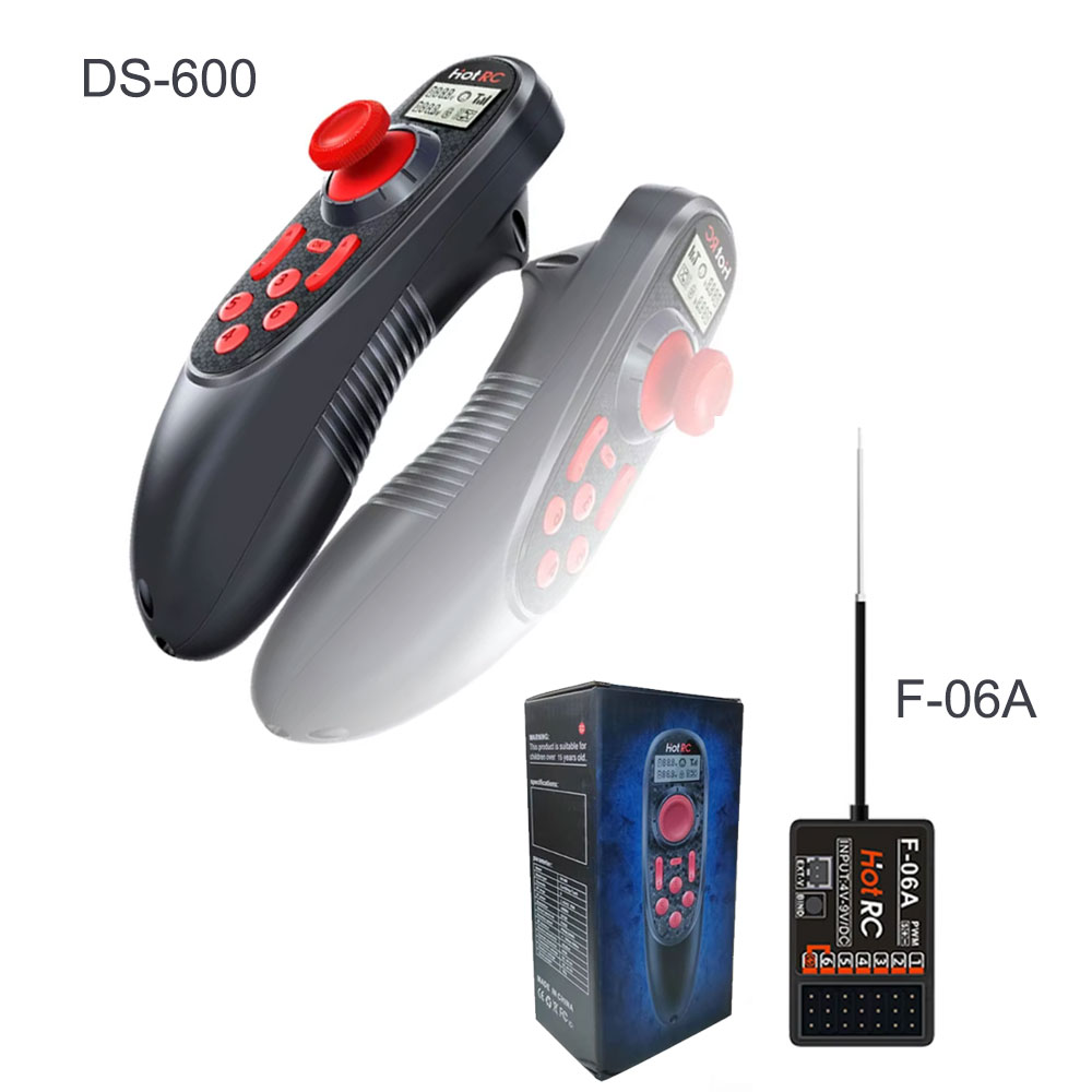 HOTRC DS-600 2,4 GHz 6CH RC bo - Radio Transmitter 2.4Ghz recensie en prijs